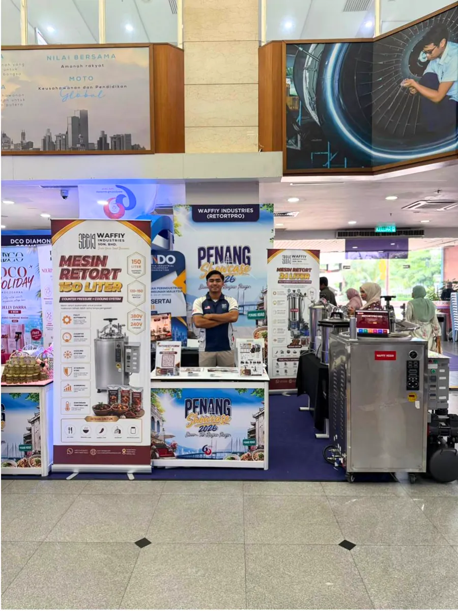 Booth RetortPro — Penang Showcase 2026